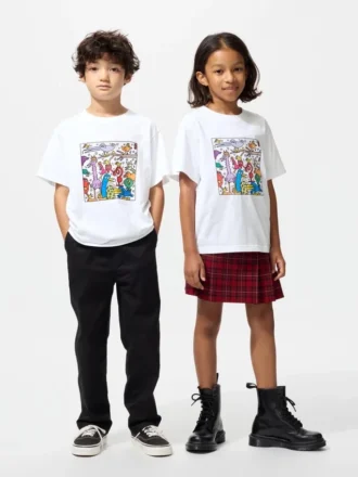 Çocuk Ny Pop Art UT Grafik Tişört | Keith Haring