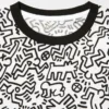Çocuk Ny Pop Art UT Grafik Tişört | Keith Haring
