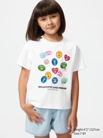 Çocuk Sanrio Karakterleri UT Grafik Tişört