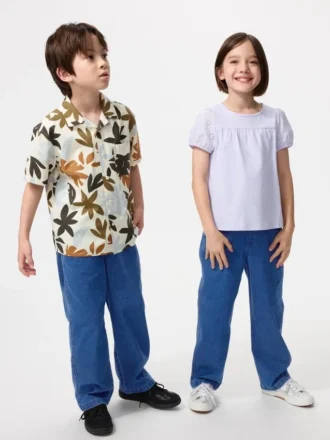 Çocuk Streç Kolay Pantolonlar | Denim