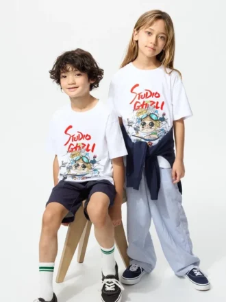 Çocuklar için Studio Ghibli UT Grafik Tişört