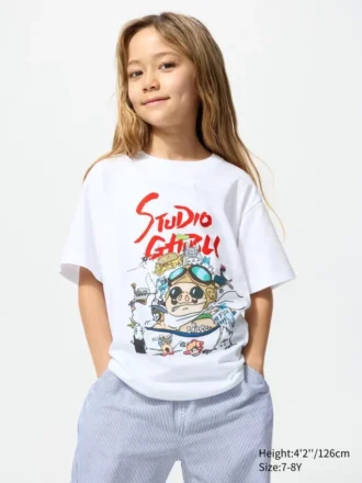 Çocuklar için Studio Ghibli UT Grafik Tişört