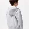 Çocuklar İçin Dry Sweat Tam Fermuarlı Kapüşonlu Sweatshirt