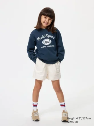 Çocuklar İçin Hızlı Kuruyan Sweatshirt