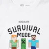Çocuklar İçin Minecraft UT Grafikli Tişört