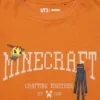 Çocuklar İçin Minecraft UT Grafikli Tişört