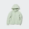 Çocuklar İçin Ultra Stretch Kuru Ter Uzun Kollu Tam Fermuarlı Kapüşonlu Sweatshirt Çocuklar İçin Ultra Stretch Kuru Ter Uzun Kollu Tam Fermuarlı Kapüşonlu Sweatshirt