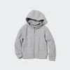 Çocuklar İçin Ultra Stretch Kuru Ter Uzun Kollu Tam Fermuarlı Kapüşonlu Sweatshirt Çocuklar İçin Ultra Stretch Kuru Ter Uzun Kollu Tam Fermuarlı Kapüşonlu Sweatshirt