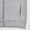 Çocuklar İçin Ultra Stretch Kuru Ter Uzun Kollu Tam Fermuarlı Kapüşonlu Sweatshirt