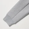 Çocuklar İçin Ultra Stretch Kuru Ter Uzun Kollu Tam Fermuarlı Kapüşonlu Sweatshirt