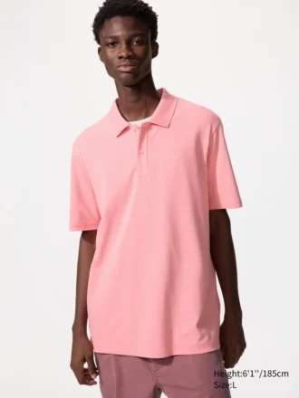 Unisex AIRism Pamuk Pike Polo Tişört