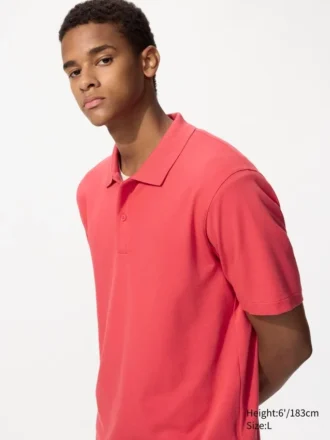 Unisex AIRism Pamuk Pike Polo Tişört