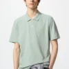 Unisex AIRism Pamuk Pike Polo Tişört