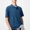 Unisex AIRism Pamuk Pike Polo Tişört