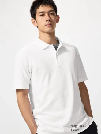 Unisex AIRism Pamuk Pike Polo Tişört