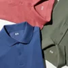 Unisex AIRism Pamuk Pike Polo Tişört