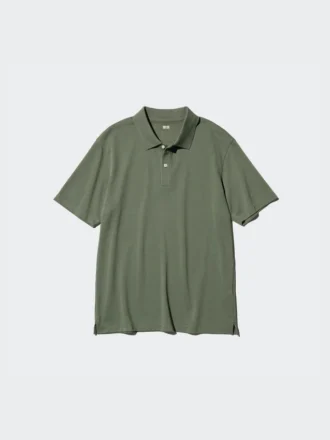 Unisex AIRism Pamuk Pike Polo Tişört