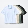 Unisex AIRism Pamuk Pike Tam Açık Polo Yaka Tişört Unisex AIRism Pamuk Pike Tam Açık Polo Yaka Tişört