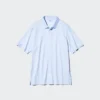 Unisex AIRism Pamuk Pike Tam Açık Polo Yaka Tişört Unisex AIRism Pamuk Pike Tam Açık Polo Yaka Tişört