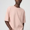 Unisex AIRism Pamuklu Oversized Tişört | Yarım Kol