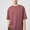 Unisex AIRism Pamuklu Oversized Tişört | Yarım Kol