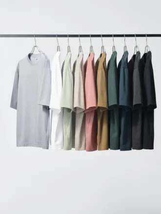 Unisex AIRism Pamuklu Oversized Tişört | Yarım Kol
