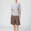 Unisex AIRism Pamuklu Oversized Tişört | Yarım Kol