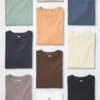 Unisex Bisiklet Yaka Tişört Unisex Bisiklet Yaka Tişört