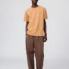 Unisex Bisiklet Yaka Tişört Unisex Bisiklet Yaka Tişört