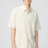 Unisex Boxy Gömlek | Kısa Kollar