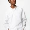 Unisex Broadcloth Gömlek | Düğmeli