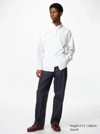 Unisex Broadcloth Gömlek | Düğmeli