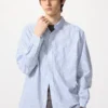 Unisex Broadcloth Gömlek | Düğmeli | Kareli Unisex Broadcloth Gömlek | Düğmeli | Kareli