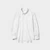Unisex Broadcloth Gömlek | Normal Yaka | Çizgili Unisex Broadcloth Gömlek | Normal Yaka | Çizgili
