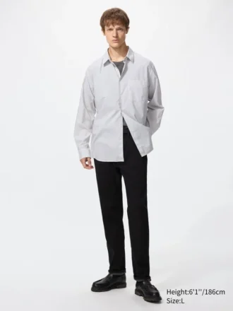 Unisex Broadcloth Gömlek | Normal Yaka | Kareli