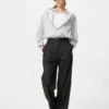 Unisex Broadcloth Gömlek | Normal Yaka | Kareli Unisex Broadcloth Gömlek | Normal Yaka | Kareli