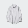 Unisex Broadcloth Gömlek | Normal Yaka | Kareli Unisex Broadcloth Gömlek | Normal Yaka | Kareli