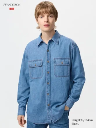 Unisex Denim Gömlek