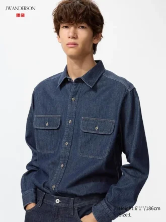 Unisex Denim Gömlek