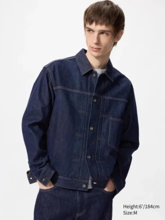 Unisex Denim Trucker Ceket