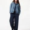 Unisex Denim Trucker Ceket