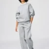Unisex Düz Kesim Eşofman Altları