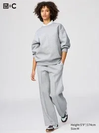 Unisex Düz Kesim Eşofman Altları