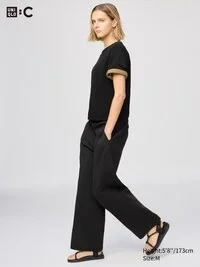 Unisex Düz Kesim Eşofman Altları