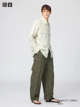 Unisex Geniş Kargo Pantolon