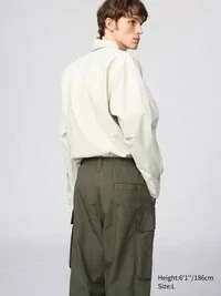 Unisex Geniş Kargo Pantolon