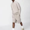Unisex Geniş Sweat Şortlar