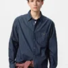 Unisex Hafif Denim Gömlek
