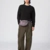Unisex Katlanabilir Cepli Çapraz Askılı Çanta