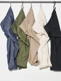 Unisex Keten Karışımlı Bol Pantolon
